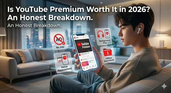 Is YouTube Premium worth it in 2026 — honest breakdown