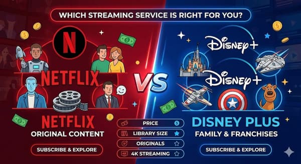 Netflix vs Disney+ in 2026: Which Streaming Service Is Better for You?