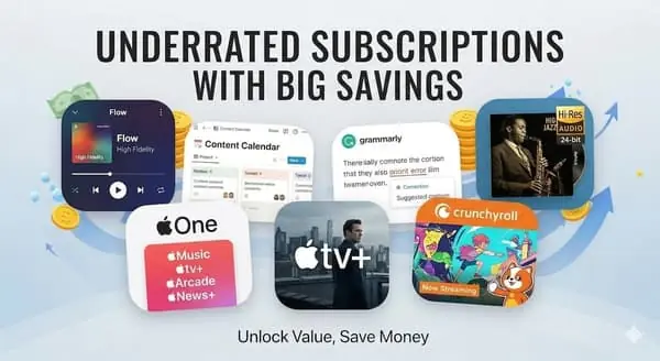 7 underrated subscriptions with big savings in 2026